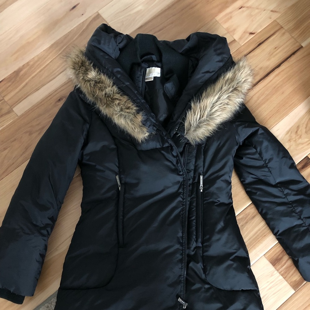 š„¶MICHAEL - Michael Kors - Asymmetrical, built in vest, winter down filled - Picture 1 of 14